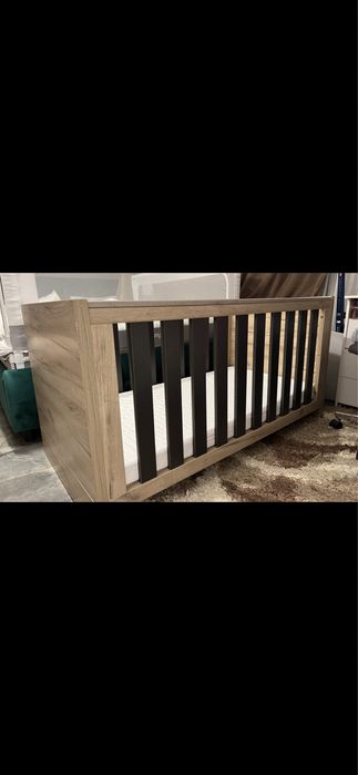 Pat bebe evolutiv Tutti Bambino + saltea hipoalergenica