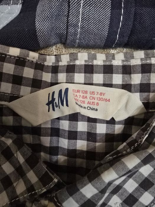 Camasi copii, marime 7-8 ani, respectiv 128 cm, pret 15 lei camasa.