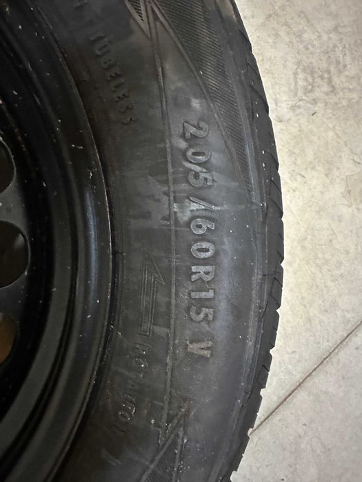 Резервна гума UNIROYAL 205/60/R15 с AUDI джанта 6J 15 H2  ET 45  5/112