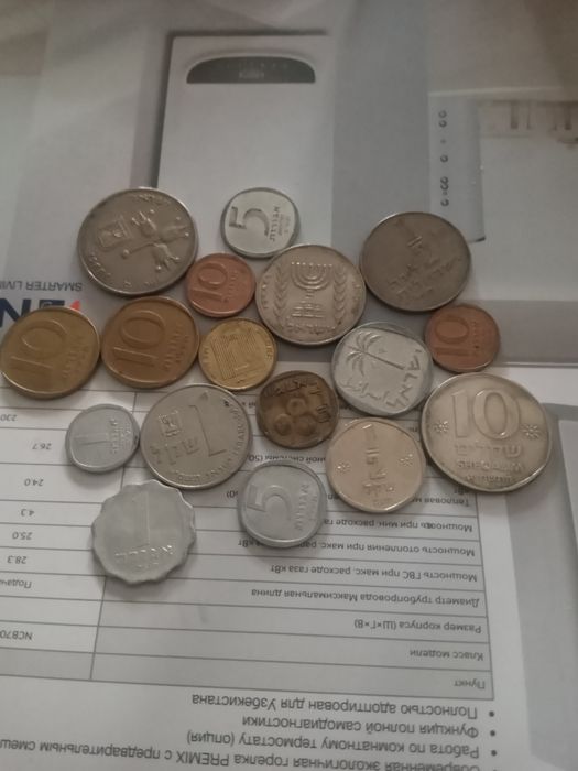 Арабский еврейские  монеты