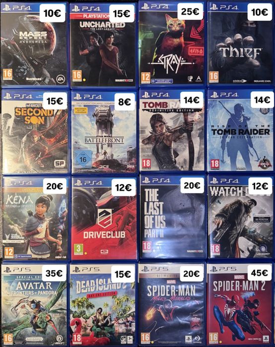 Игри за PlayStation 4 и PlayStation 5 / ПС4 / ПС5 / PS4 / PS5