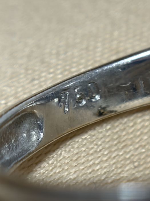 Кольцо с бриллиантами/техно голд