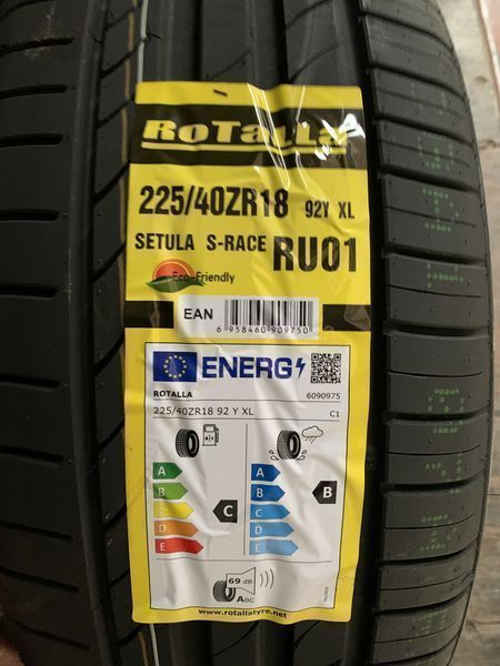 Летен Спорт Пакет ROTALLA 225/40R18 255/35R18  2254018  2553518