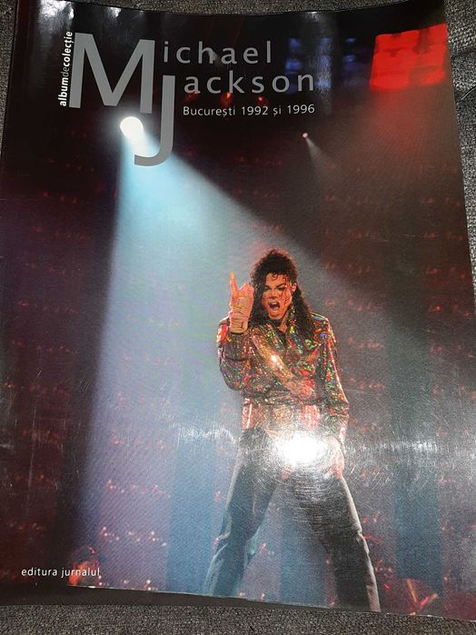 Album foto revista Michael Jackson concertele din România 1992-1996