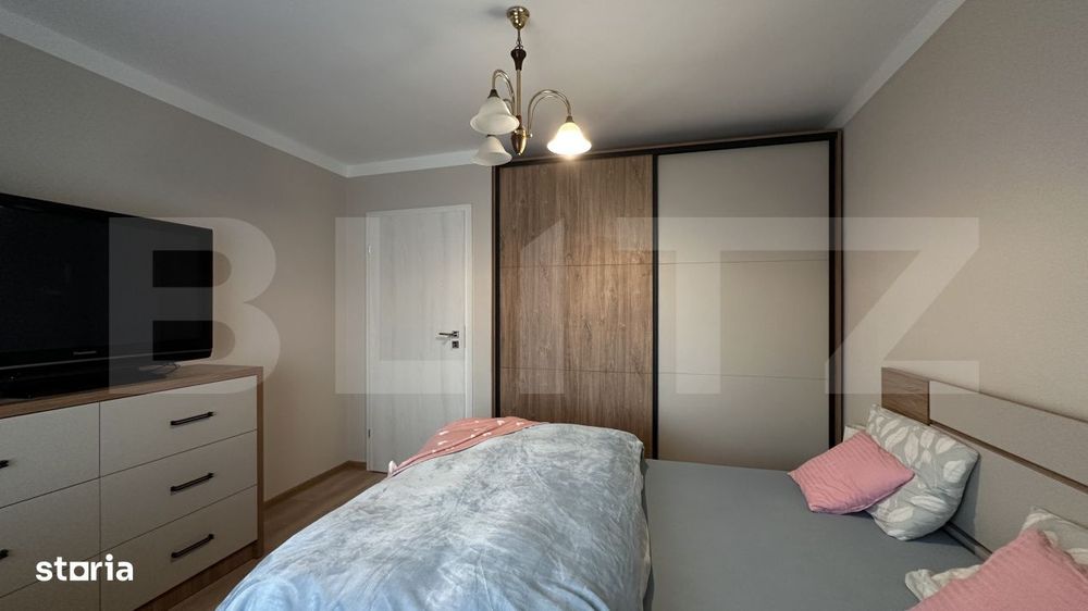 Apartament central, 2 camere, totul nou, renovat, mobilat si utilat