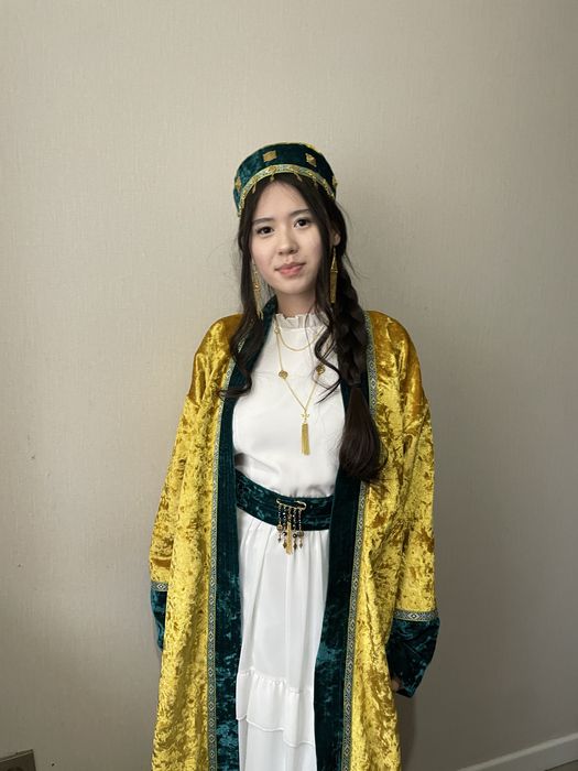 Этно, казахское платье, образ на прокат