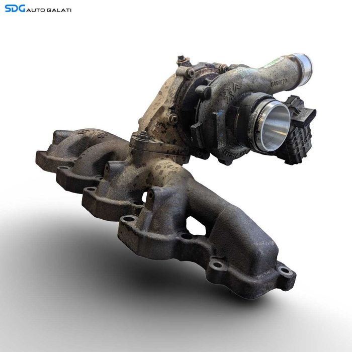 Turbo Turbina Turbosuflanta cu Galerie Evacuare Euro 5 Peugeot Boxer 2.2 HDI 2006 - 2017 Cod CU3Q-9430-AA [LR3578]