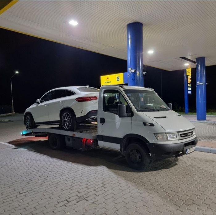Tractări auto, platformă, asistență rutierăNON-STOP !i!