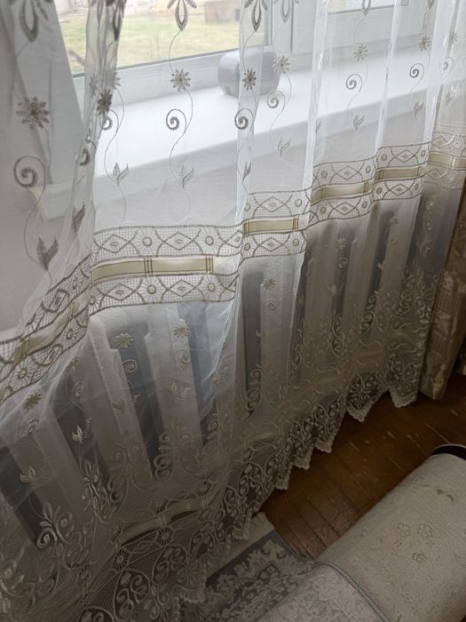 Комплект шторы тюль