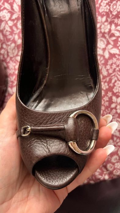 Pantofi Gucci piele maro 38
