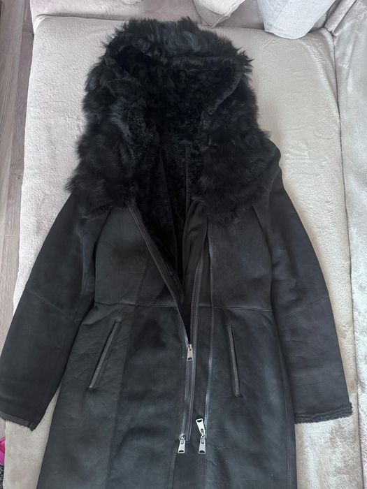 Haina dama S piele naturala