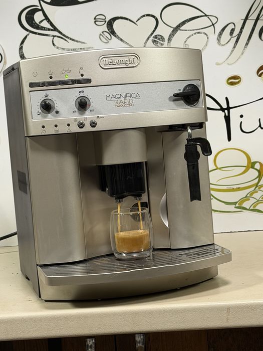 Кафемашина кафе автомат delonghi rapid с гаранция