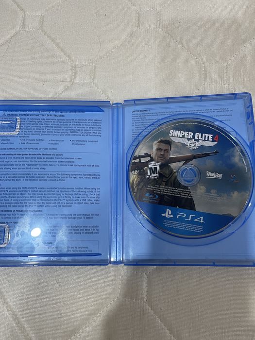 Снайпер элит 4 на пс4