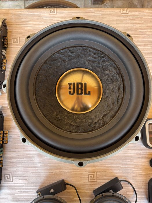 Linie audio auto JBL completa - GTO 601.1 + GTO 75.4 + P1222 + P6560C + P6562