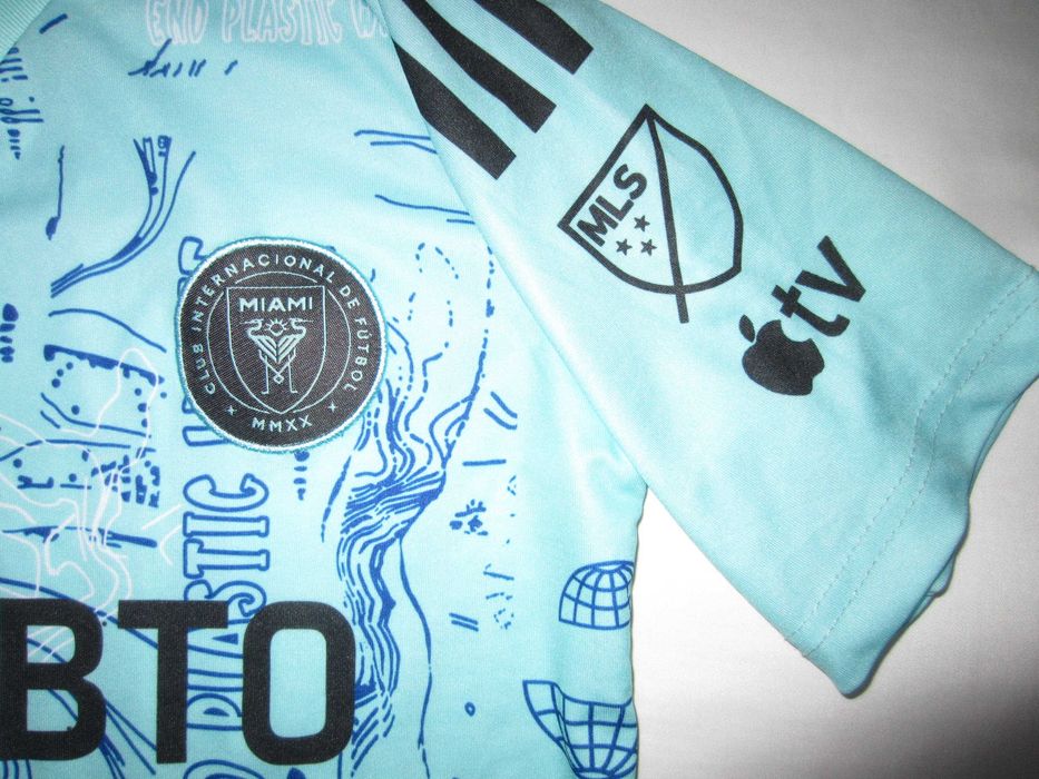 Tricou fotbal copil, Messi, Inter. Miami, masura 164,  Adidas,  ca nou