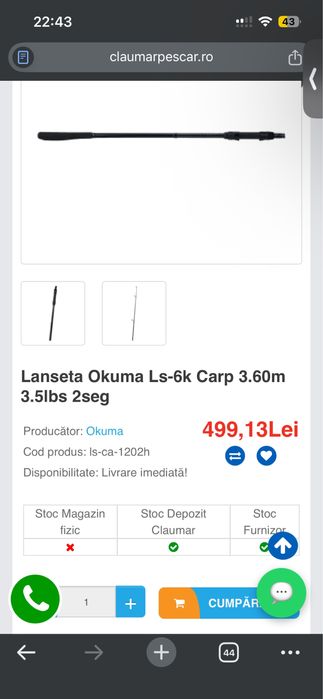 Lansete Okuma LS-6k 3.60