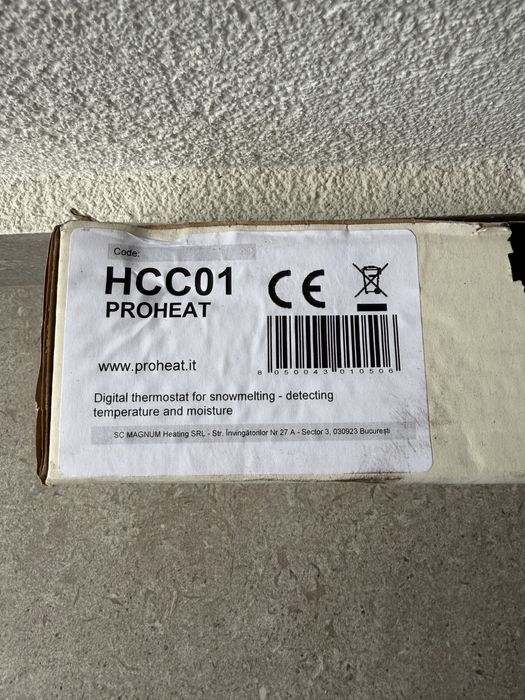 Termostat degivrare Magnum HCC-02, umiditate si temperatura, 16A