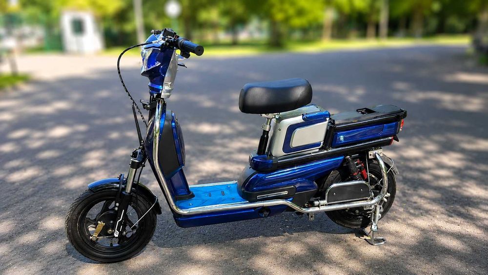 Ocazie! Scuter electric 500W, cu baterie li ion– stare perfectă