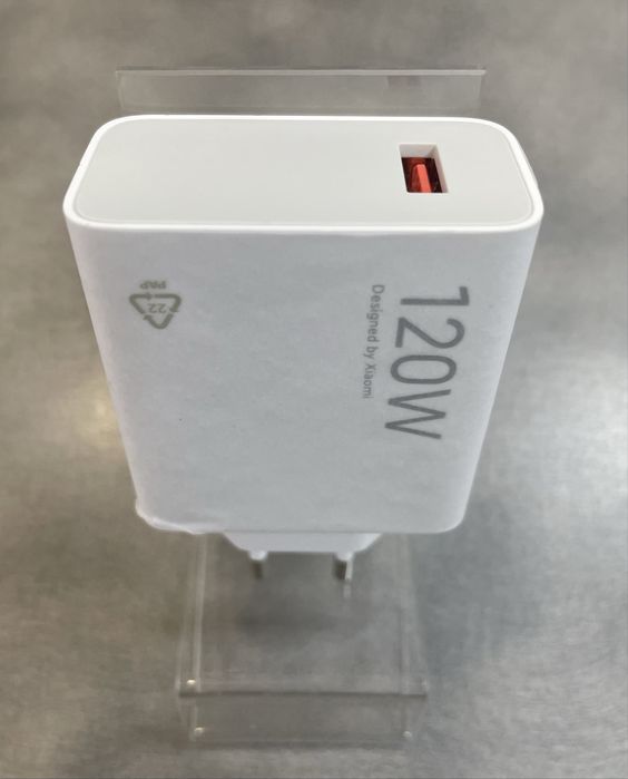 XIAOMI 120W Оригинално зарядно адаптер USB A  Ново