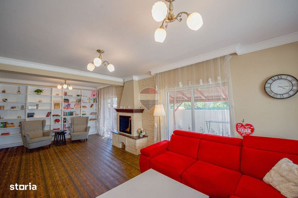 Vila individuala de inchiriat, 4 camere, 111mp, Rosu, Chiajna