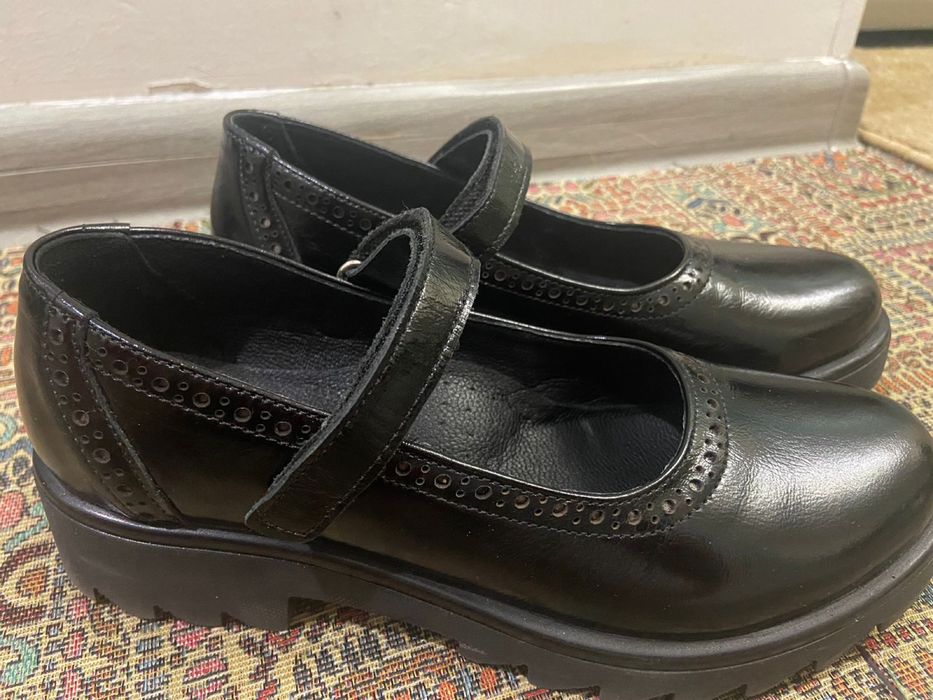 детские кожаные туфли