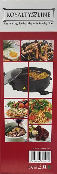 Tigaie electrica multifunctionala ROYALTY LINE PP-18214 [#16745#]