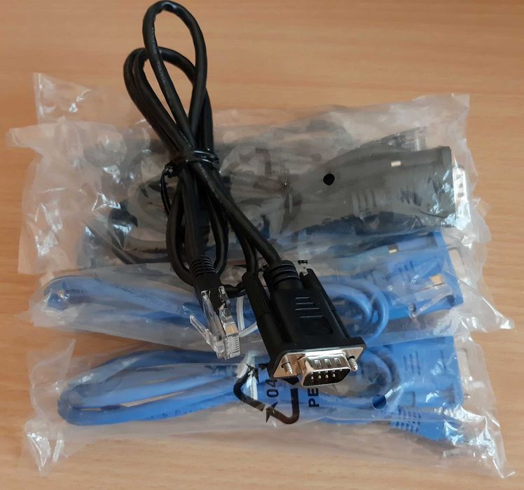 Cablu retea, cablu SATA,  cablu SERIAL, prize retea