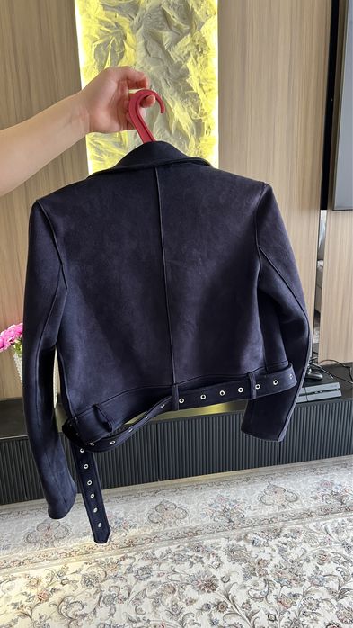 Замшевая куртка Zara