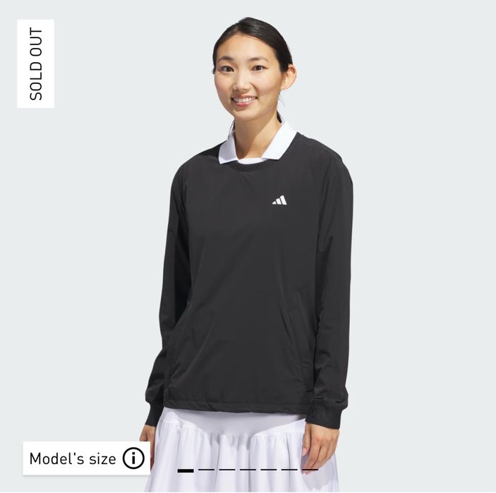 Adidas Ultimate365 Tour Wind.rdy Pullover Marimea S