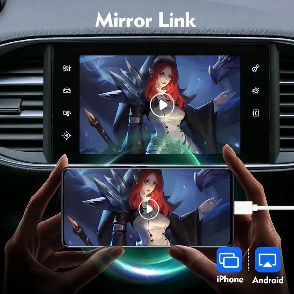 Wireless Carplay Android auto за Peugeot / Citroen