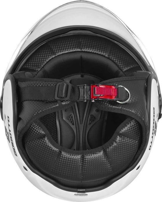 Каска за скутер BOGOTTO H595-1 SPN WHITE/MATT