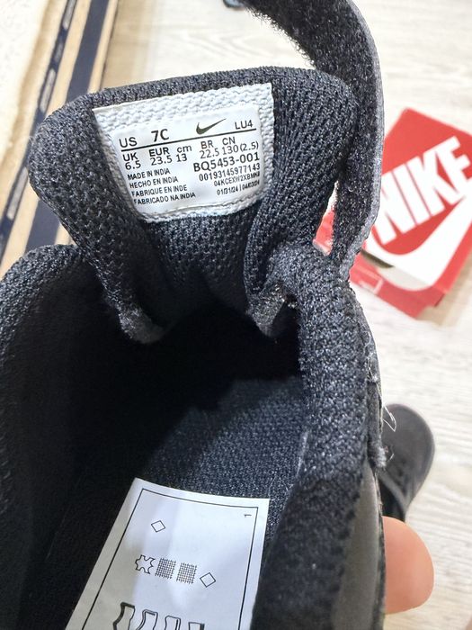 Кроссовки nike черные, унисекс