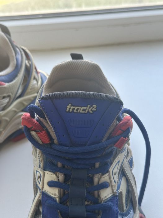 Balenciaga Track 2 Beige red blue