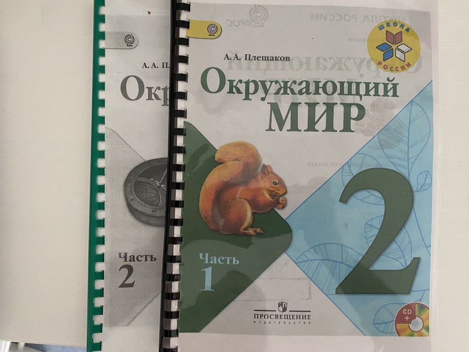 Учебники 2 класса для Российских школ