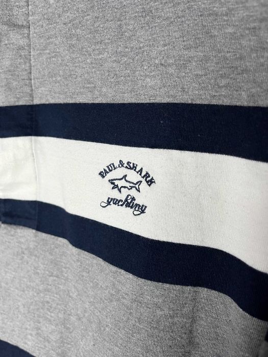 Paul & Shark Long Sleeve Rugby Polo Shirt Мъжка Блуза с Яка