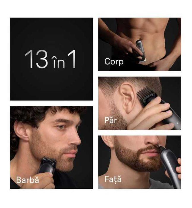 Aparat de tuns multifuncțional Braun All-in-One Seria 7 AIO7560