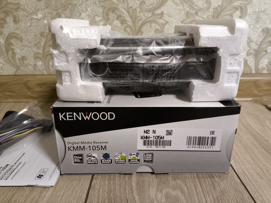 Магнитола KENWOOD 1DIN. Оригинал. Новый.