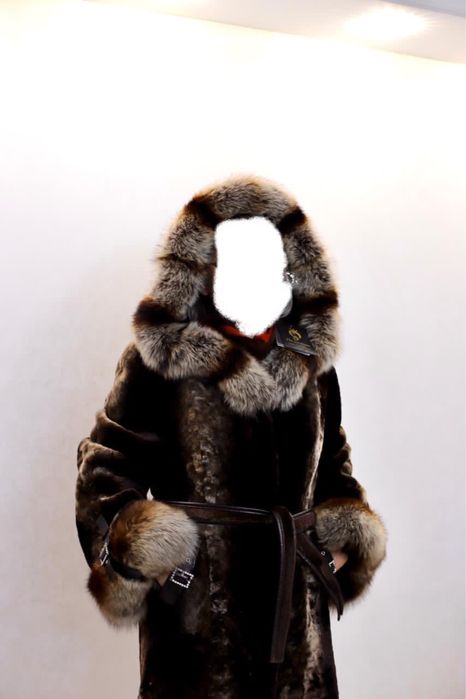 Шубка длинная теплая