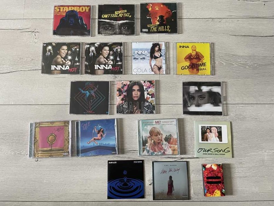 CD-uri muzica straina NOI , recent aparute , editii speciale (The Weeknd, INNA, Dua Lipa, Adele, Cardi B, Taylor Swift)