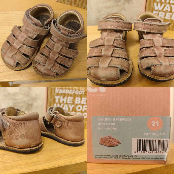 Боси обувки размери 19-22