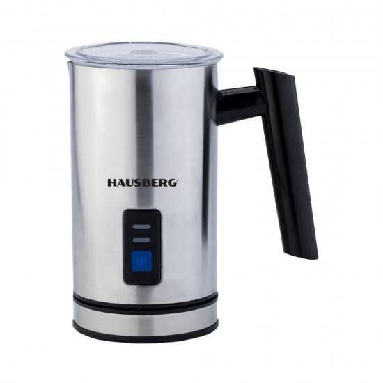 Пенообразувател и нагревател за мляко HAUSBERG HB7678