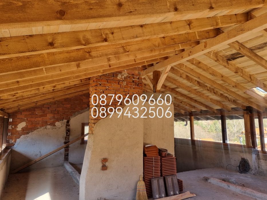 Ремонт на Покриви Изграждане на Нови Покриви Навеси