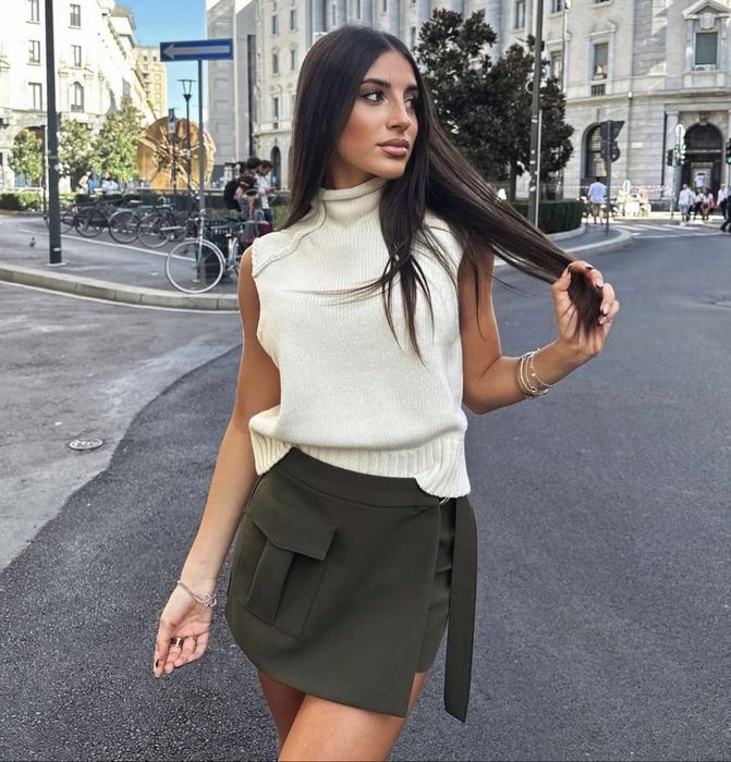 Къс пола-панталон ZARA XS