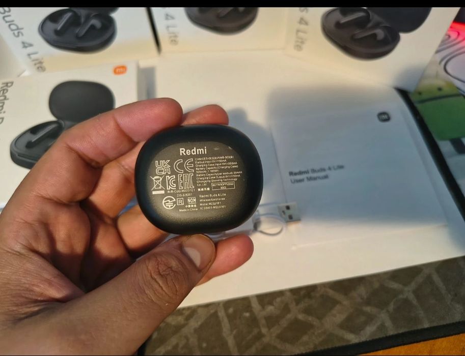 Căști Bluetooth True Wireless Xiaomi Redmi Buds 4 Lite negre