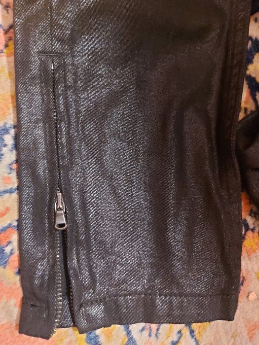Blug negru cu sclipici dama ZARA