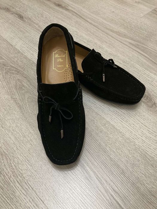 Мъжки Мокасини в черен сив и кафяв цвят