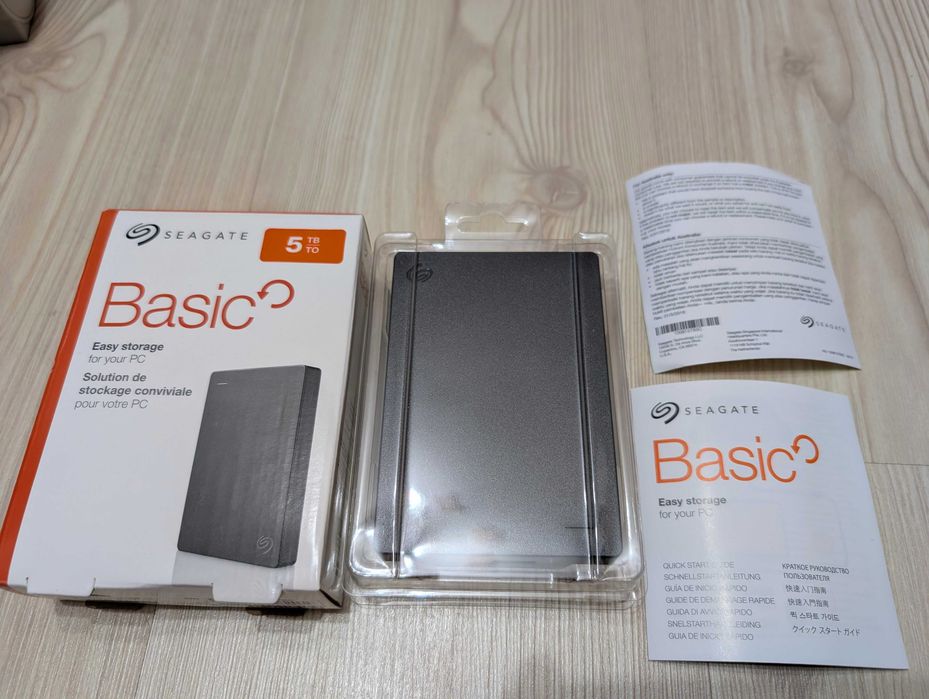 Външен Твърд Диск - УСБ, Seagate Basic 5TB External Hard Drive USB 3.0