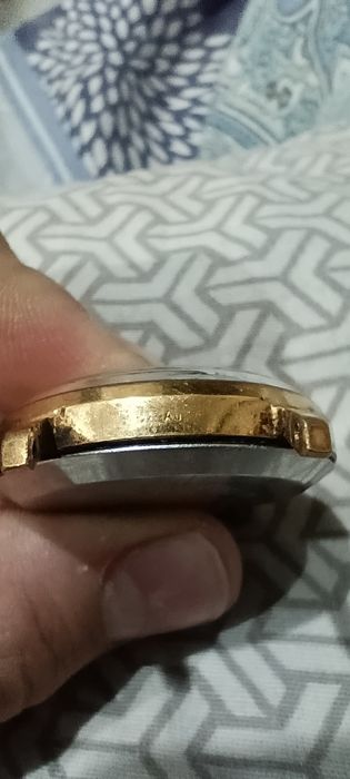 Часы победа с позолоченным корпусом