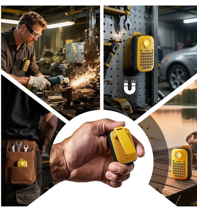 Boxa Portabila Bluetooth Joyroom Maya JR-MS03 5W Waterproof Galben