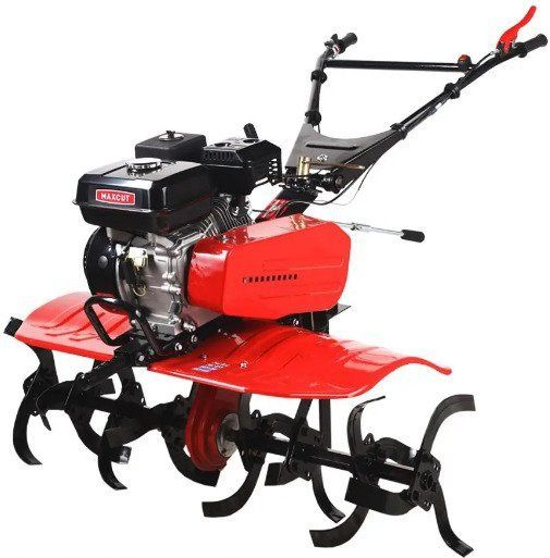 Вспашка земли культиватором